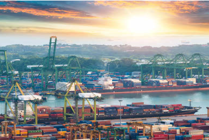 Singapore port logjam lingers as container ships keep piling in