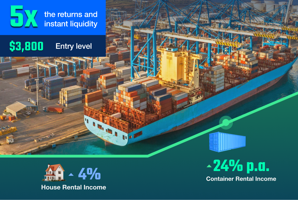 Container Investment Offers The Same Security As Property